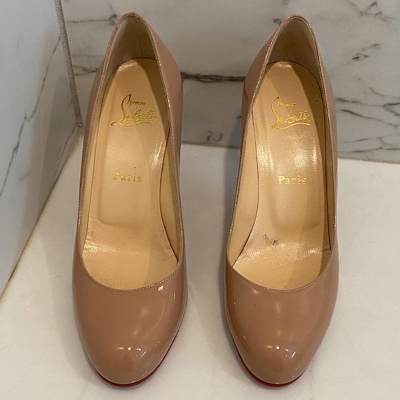Louboutin Simple Pump 85 Patent Calf Size 37 - Picture 4 of 10